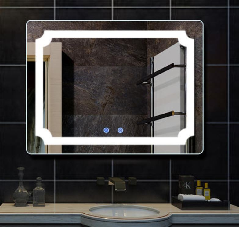 Bathroom mirror touch switch 2