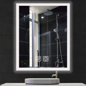 Bezrámové kúpeľňové zrkadlo Vanity